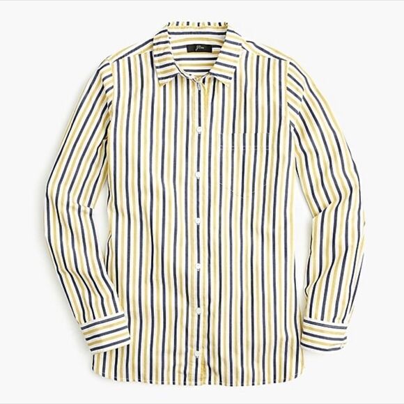 Women's NWT J. Crew boy shirt button down 2 - Picture 1 of 6